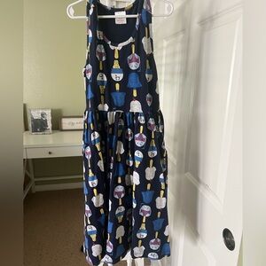 Hanna Andersson Star Wars Blue Sleeveless Dress
